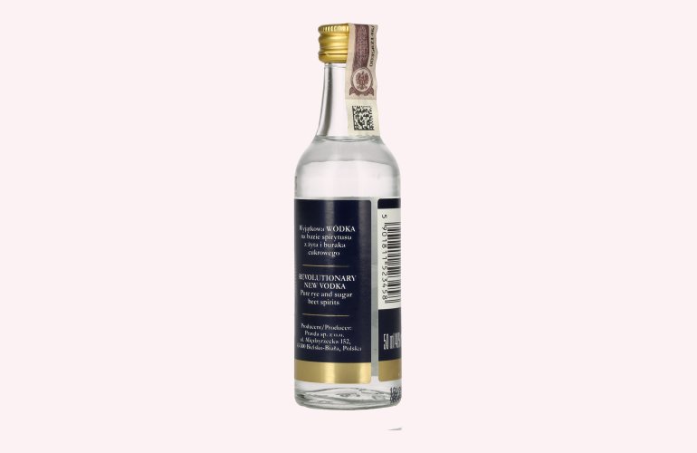 Gustum Luxury Infinite Purity Vodka 40% Vol. 0,05l