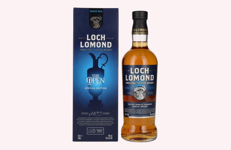 Loch Lomond THE OPEN 150th St. Andrews Special Edition 2022 46% Vol. 0,7l in Giftbox