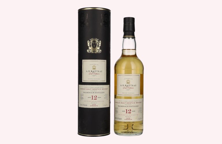 A.D. Rattray 12 Years Old BALMENACH Bourbon Hogshead Whisky 2012 56,7% Vol. 0,7l in Geschenkbox