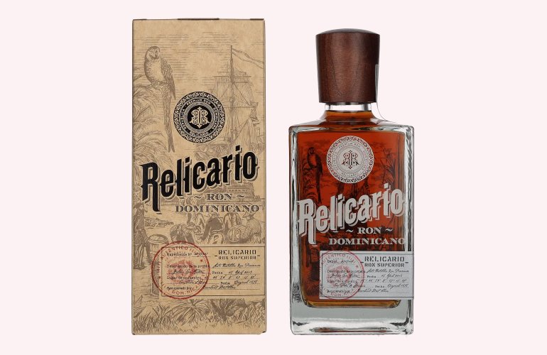 Relicario Ron Dominicano Superior 40% Vol. 0,7l in Giftbox