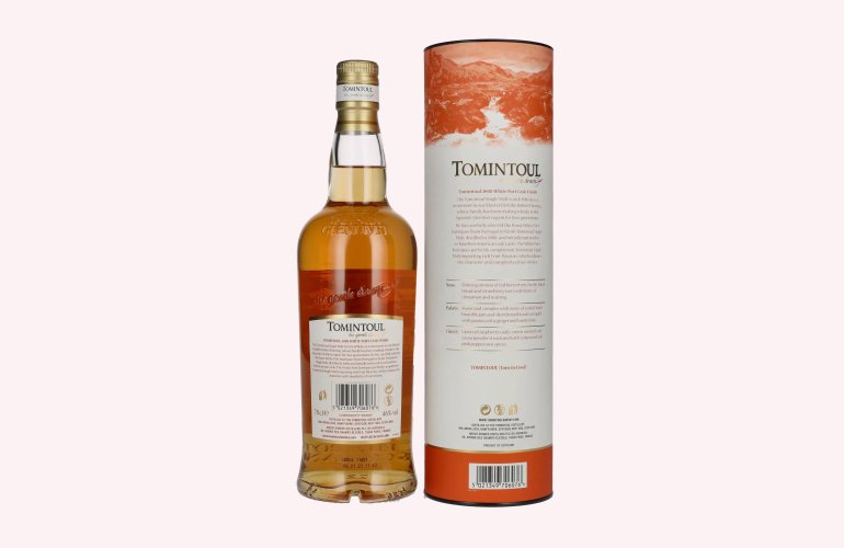 Tomintoul 14 Years Old WHITE PORT CASK Finish Limited Edition 2008 46% Vol. 0,7l in Giftbox