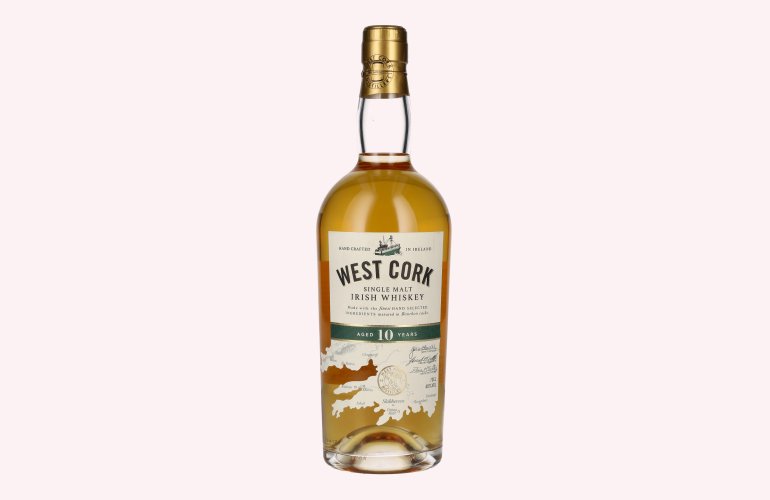 West Cork 10 Years Old Single Malt Irish Whiskey 40% Vol. 0,7l