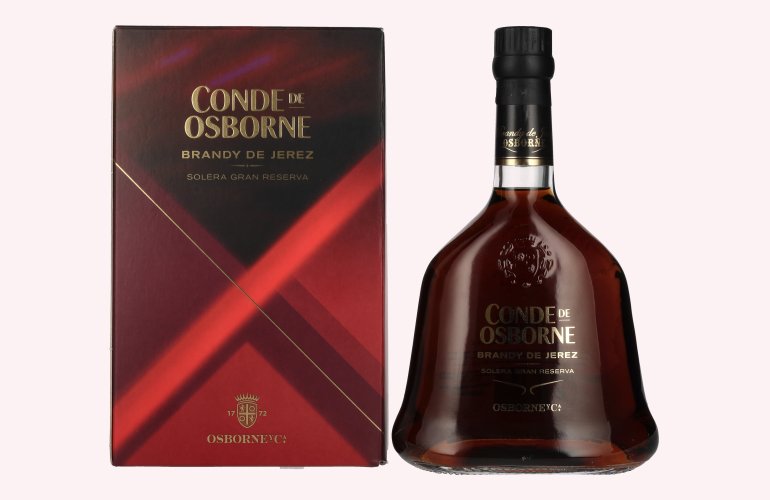 Osborne Conde De Dali 40,5% - Premium Brandy In Salvador Dali Design Flasche