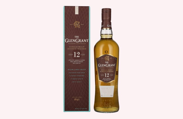 Glen Grant 12 Years Old Single Malt 43% Vol. 0,7l in Giftbox