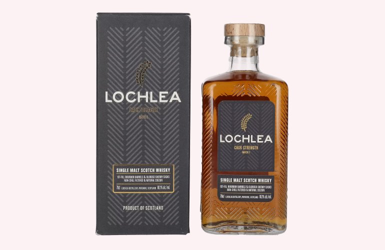 Lochlea CASK STRENGTH Single Malt Whisky Batch 1 60,1% Vol. 0,7l in Giftbox