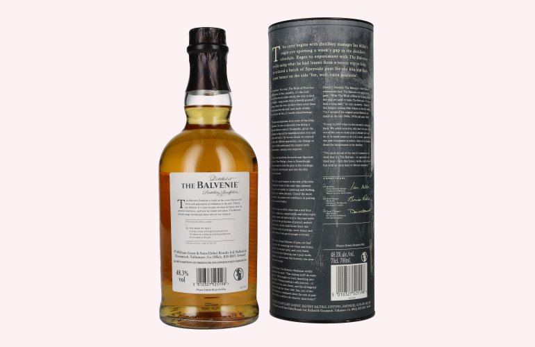 The Balvenie 14 Years Old The WEEK OF PEAT 48,3% Vol. 0,7l in Giftbox