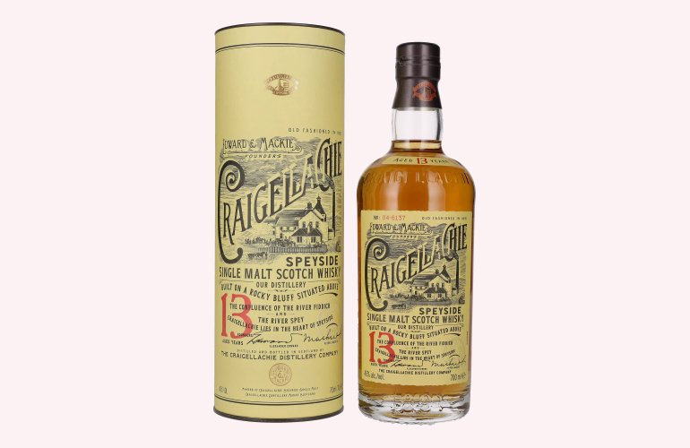 Craigellachie 13 Years Old Speyside Single Malt 46% Vol. 0,7l in Geschenkbox