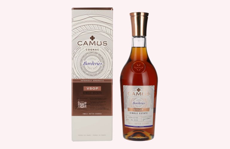 Camus VSOP Borderies Single Estate Cognac 40% Vol. 0,7l in Giftbox