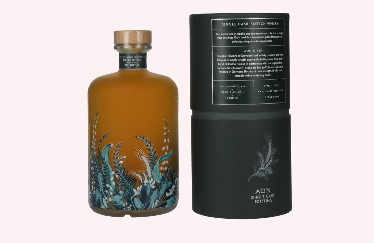 NC'NEAN ORGANIC AON Ex-Calvados Cask Single Malt Scotch Whisky #17-520 60,1% Vol. 0,7l in geschenkverpakking