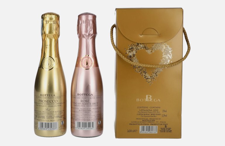 Bottega Glamour Set 11,3% Vol. 2x0,2l in Geschenkbox