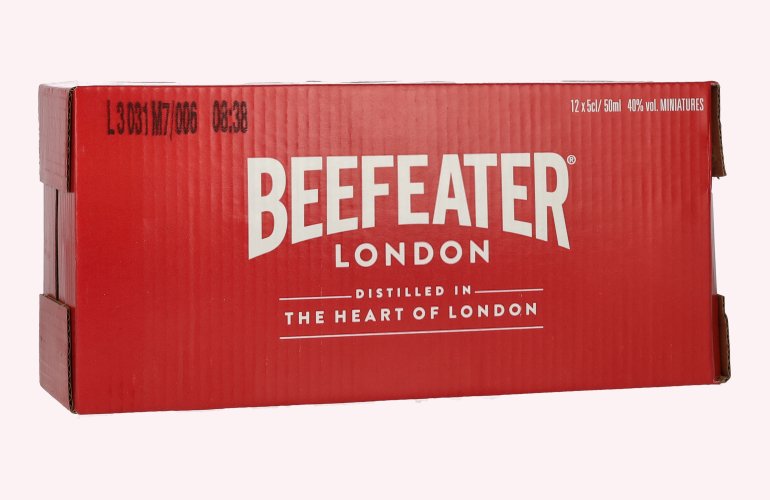 Beefeater London Dry Gin 40% Vol. 12x0,05l