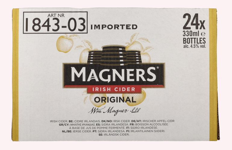 Magners Irish Cider ORIGINAL 4,5% Vol. 24x0,33l