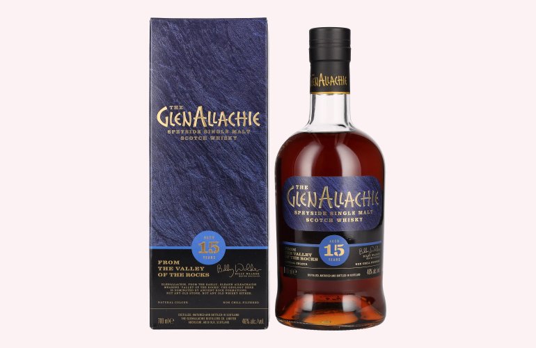 The GlenAllachie 15 Years Old Speyside Single Malt 46% Vol. 0,7l in Geschenkbox