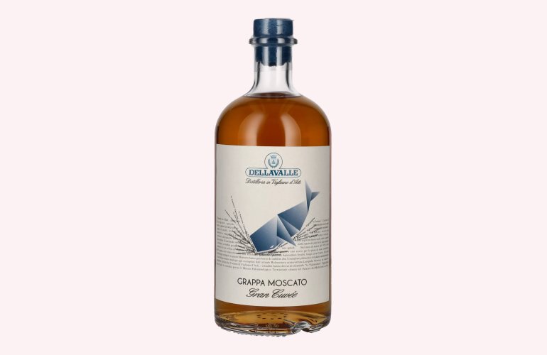 Dellavalle GRAPPA MOSCATO Gran Cuvèe 42% Vol. 0,7l