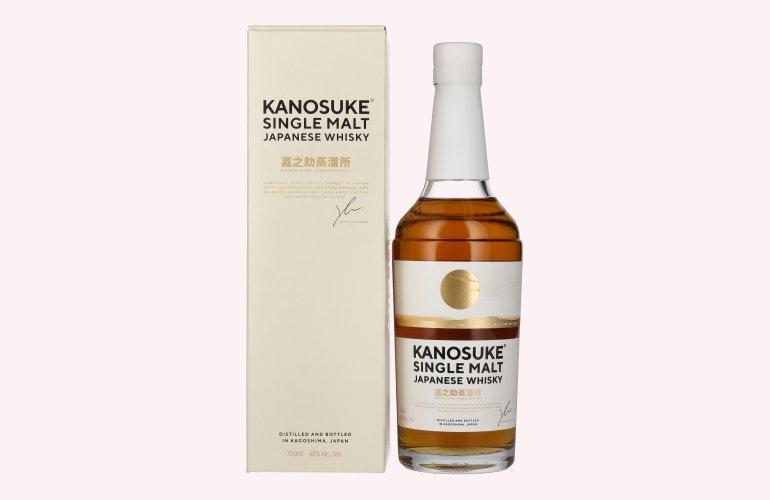 Kanosuke Single Malt Japanese Whisky 48% Vol. 0,7l in Giftbox