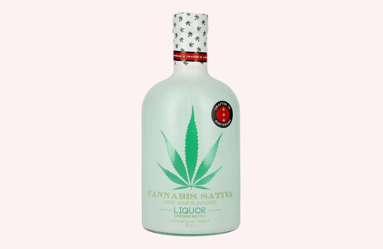 Cannabis Sativa Fibre Hemp Flavoured LIQUOR 14,5% Vol. 0,7l