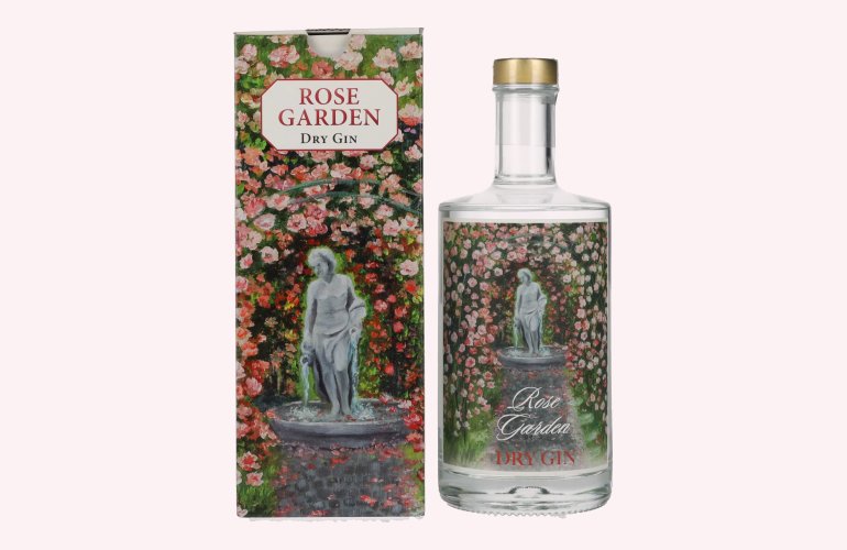Rose Garden Dry Gin 44% Vol. 0,5l in Geschenkbox