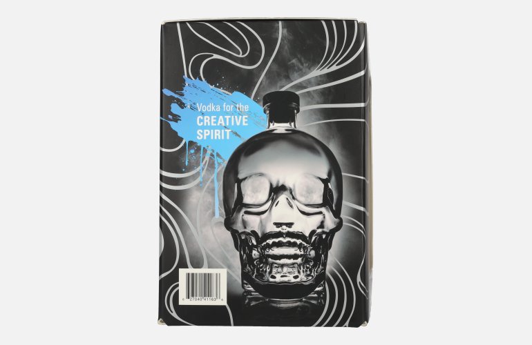 Crystal Head Vodka 40% Vol. 0,7l in Geschenkbox mit 4 Shotgläsern