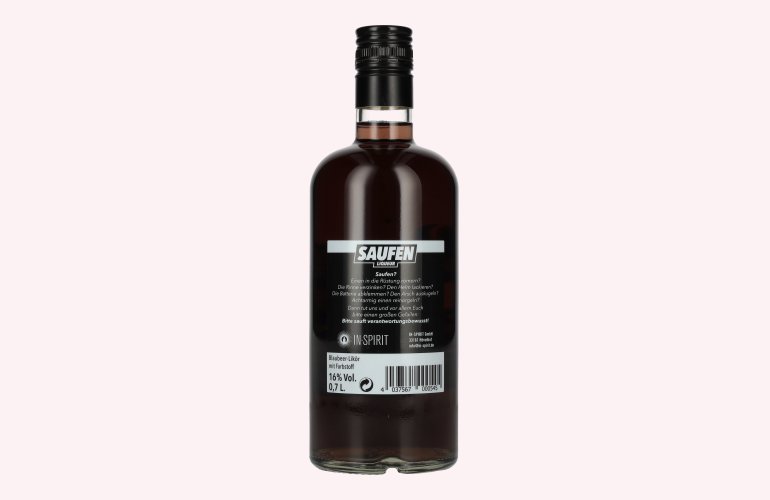 Saufen Liqueur Blaubeer-Likör 16% Vol. 0,7l