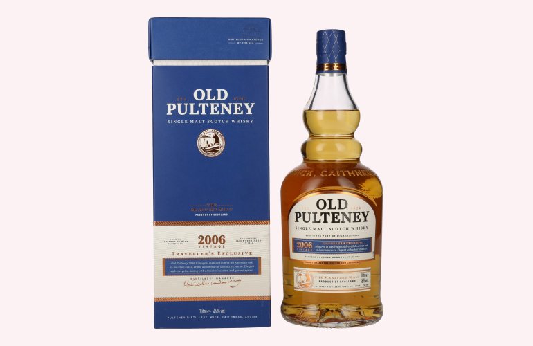 Old Pulteney TRAVELLER'S EXCLUSIVE Vintage 2006 46% Vol. 1l in Geschenkbox