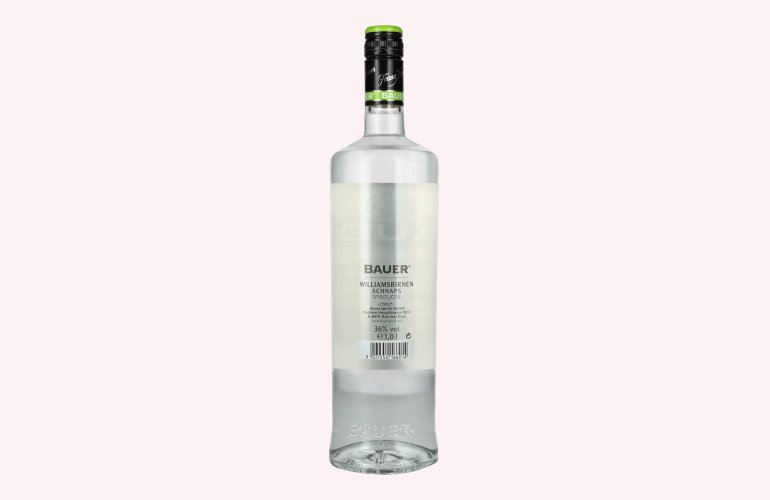 Bauer Williamsbirnen Schnaps 36% Vol. 1l