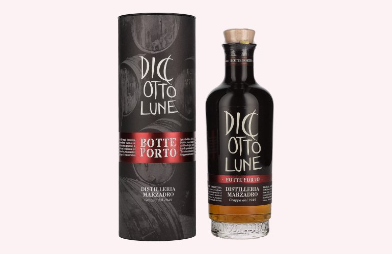 Marzadro DICIOTTO Lune Botte Porto 42% Vol. 0,5l in Giftbox