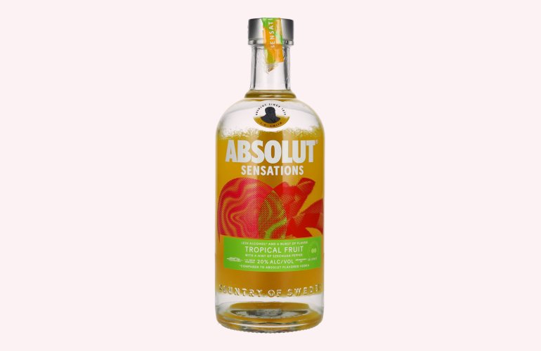 Absolut Sensations TROPICAL FRUIT Flavored Vodka 20% Vol. 0,7l