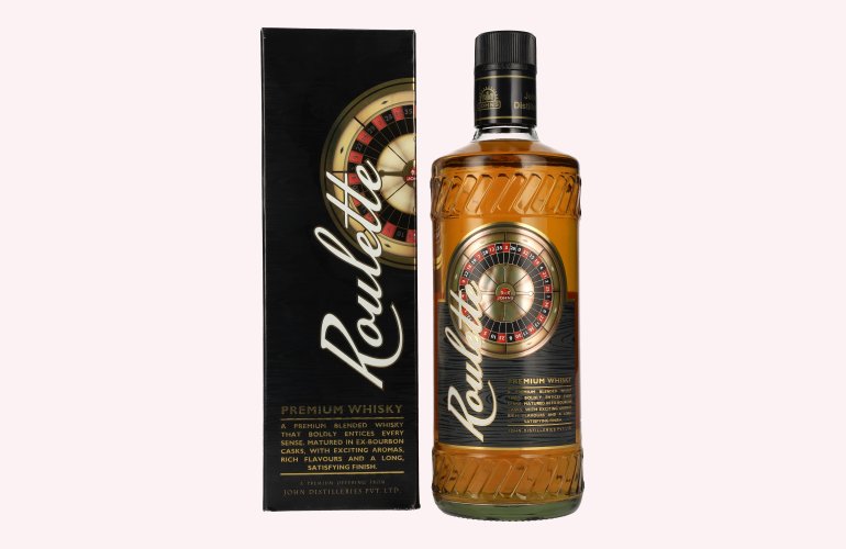 Paul John ROULETTE Premium Whisky 40% Vol. 0,7l in Geschenkbox
