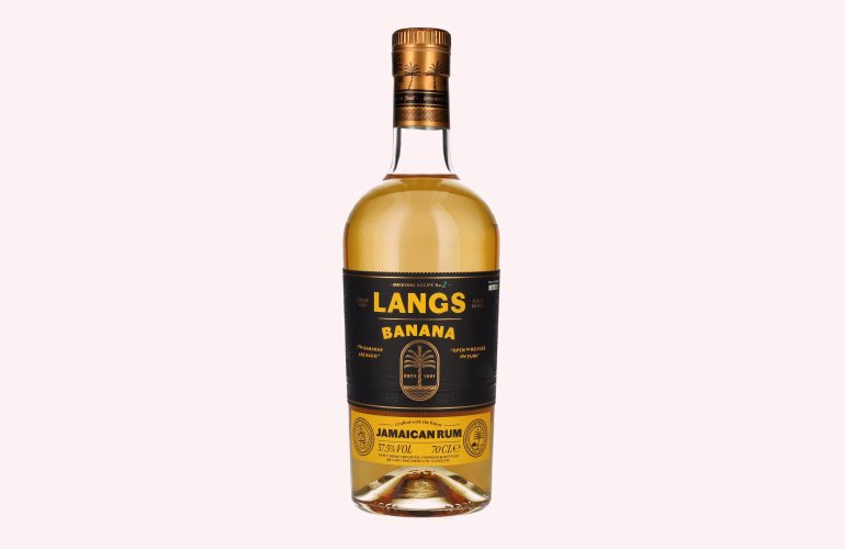 Langs Banana Jamaican Spirit Drink 37,5% Vol. 0,7l