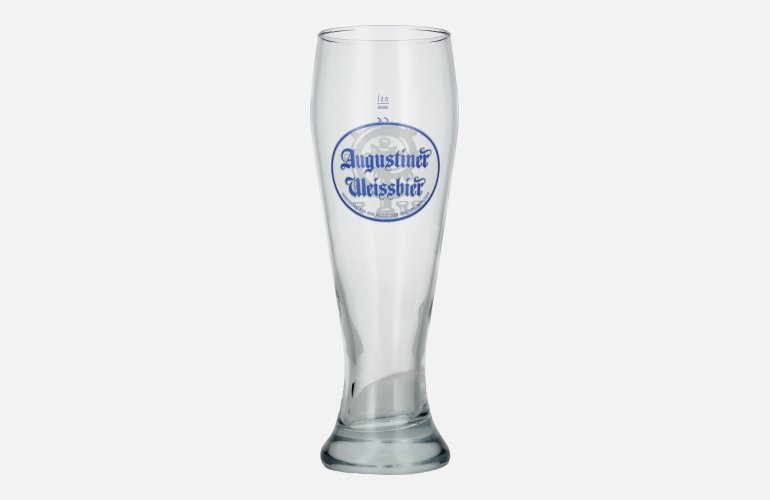 Augustiner Weissbierglas 0,5l mit Eichung