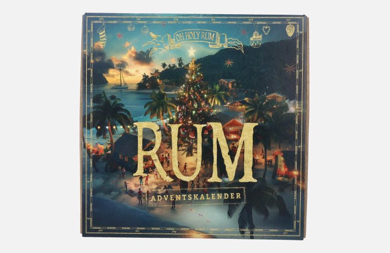 OH HOLY Rum Adventskalender 43,5% Vol. 24x0,02l