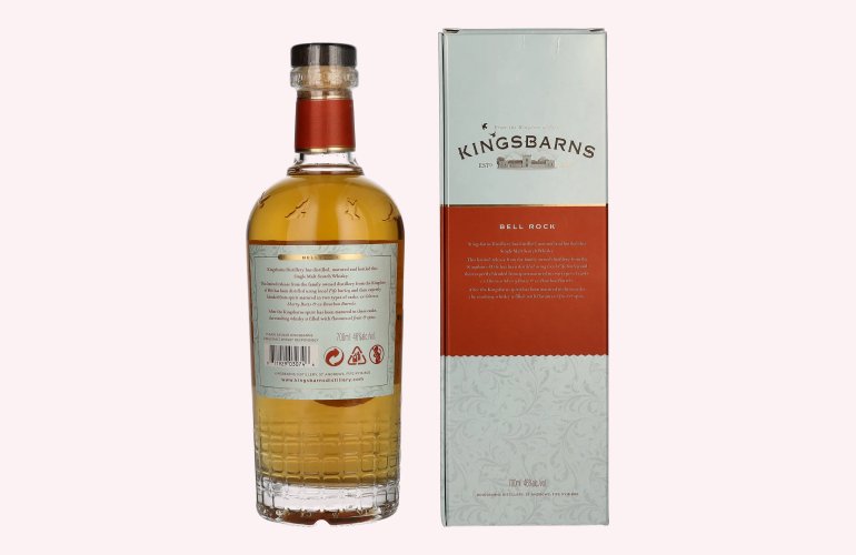 Kingsbarns BELL ROCK Lowland Single Malt Scotch Whisky 46% Vol. 0,7l in Geschenkbox