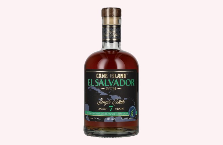 Cane Island EL SALVADOR 7 Years Old Single Estate Rum 43% Vol. 0,7l