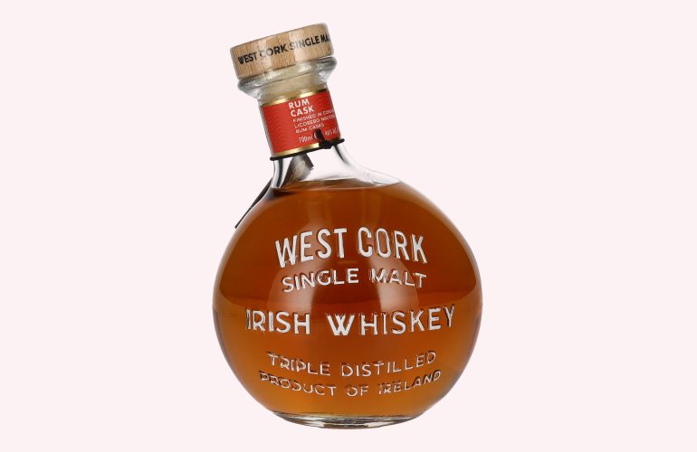 West Cork MARITIME Single Malt Irish Whiskey RUM CASK FINISHED 46% Vol. 0,7l