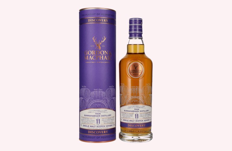 Gordon & MacPhail BUNNAHABHAIN 11 Years Old DISCOVERY 43% Vol. 0,7l in Giftbox