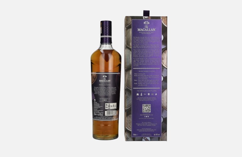 The Macallan CONCEPT N° 2 Limited Edition 2019 40% Vol. 0,7l en boîte cadeau
