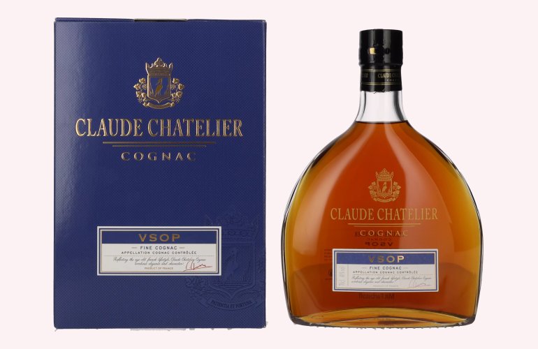 Claude Chatelier VSOP Fine Cognac 40% Vol. 0,7l in Giftbox