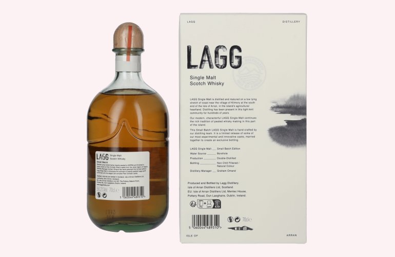 LAGG Small Batch Single Malt Scotch Whisky ex-Palo Cortado Sherry Cask 56,2% Vol. 0,7l in Geschenkbox