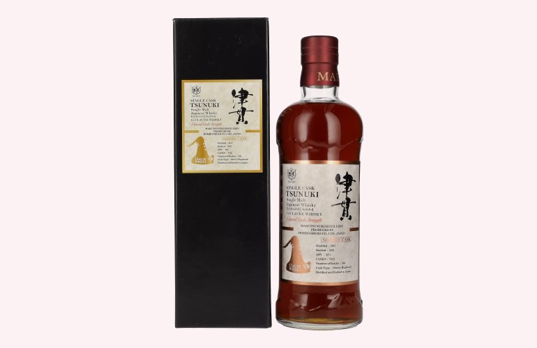 Mars TSUNUKI Single Cask Malt SHERRY CASK for Claude Whisky 2017 58% Vol. 0,7l in Giftbox