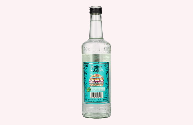 Berliner Luft PEPPERMINT PEACH Der Frische Pfefferminzlikör 18% Vol. 0,7l