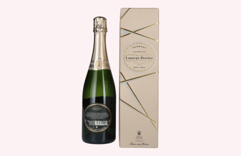 Laurent Perrier Champagne HARMONY Demi-Sec 12% Vol. 0,75l en boîte cadeau