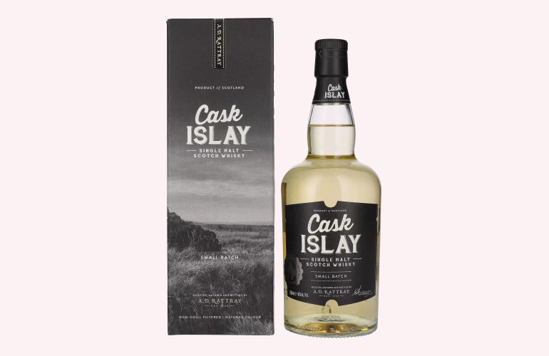 A.D. Rattray Cask ISLAY Single Malt Scotch Whisky 46% Vol. 0,7l in Giftbox