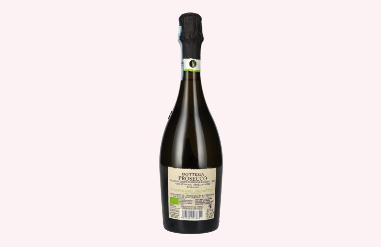 Bottega Prosecco Vino Biologico Spumante Extra Dry DOC 11% Vol. 0,75l