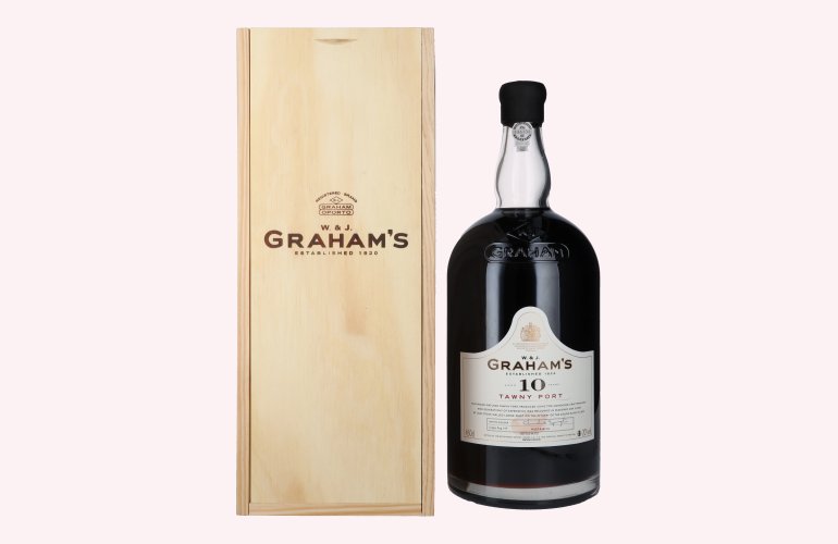 W. & J. Graham's Tawny Port 10 Years Old 20% Vol. 4,5l in Holzkiste