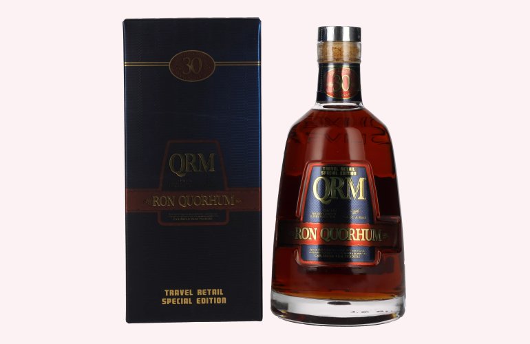 Ron Quorhum 30 Aniversario Travel Retail Special Edition 42% Vol. 0,7l in Giftbox