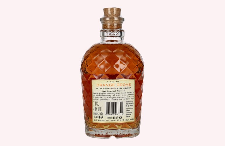 Old St. Croix ELIXIR Orange Grove Liqueur 40% Vol. 0,7l