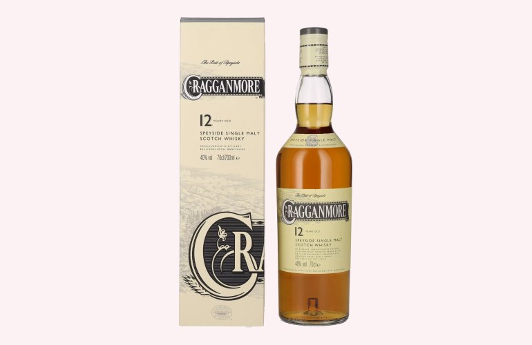 Cragganmore 12 Years Old Speyside Single Malt Whisky 40% Vol. 0,7l in Giftbox