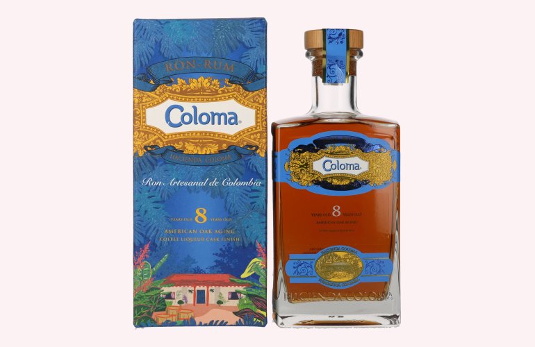 Ron Coloma 8 Years Old 40% Vol. 0,7l in Geschenkbox
