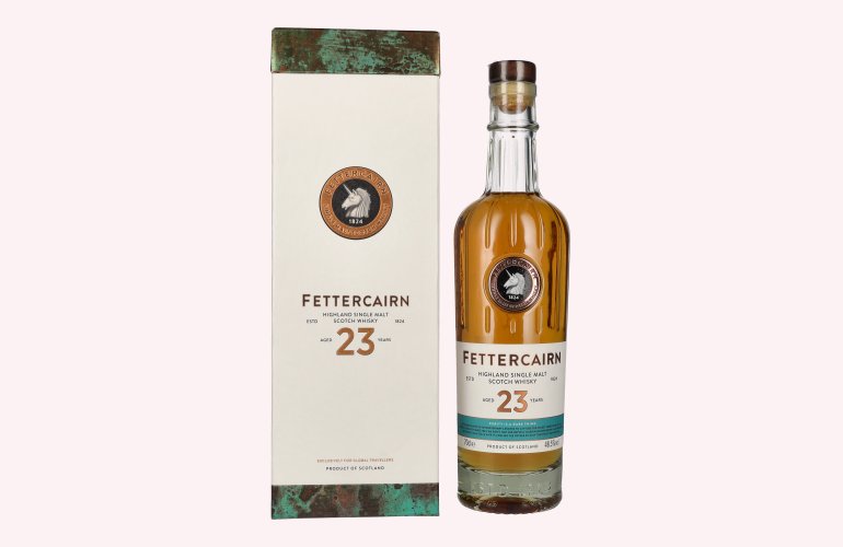 Fettercairn 23 Years Old Highland Single Malt Scotch Whisky 48,5% Vol. 0,7l in Geschenkbox