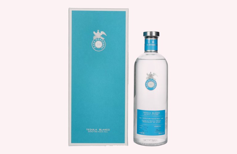 Casa Dragones Tequila BLANCO 100% Puro Agave Azul 40% Vol. 0,7l in Geschenkbox